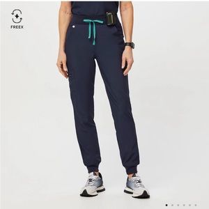 High Waisted Zamora™ FREEx™ Lined Jogger Scrub Pants